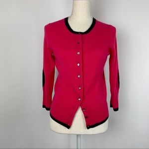 Only Mine Cardigan SP 2 Ply Cashmere Pink Black